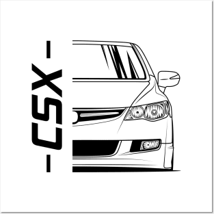 Legendary Sedan CSX Front Posters and Art